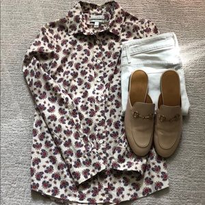 J. Crew Paisley Perfect Shirt